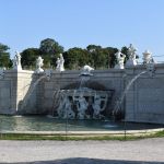The large fountain closest to Lower Belvedere.