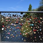 Graz' version of Paris' Love-Lock bridge