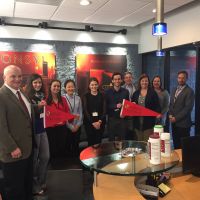 The smiles on our faces are because we had a very productive meeting!