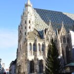 Entrance to the Stephansplatz Christmas market