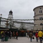 The main Christmas market in Salzburg is laid out over several squares in Salzburg's old town. It's even bigger than Vienna's Rathaus Christmas Market!