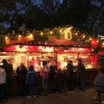 A würstelstand at the Rathaus Christmas Market