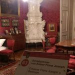 You will notice the backwards facing fireplaces in all of the court rooms. They were designed in this way in order to avoid getting the room dirty. Thanks to the double walls, servants could walk between the rooms and fill them with wood without being seen by the royals.