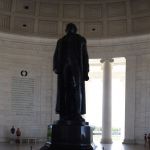 Thomas Jefferson believed that his greatest accomplishment were his letters to Virginia discussing the separation of church and state. For this reason, those letters are reproduced under the dome of his memorial.